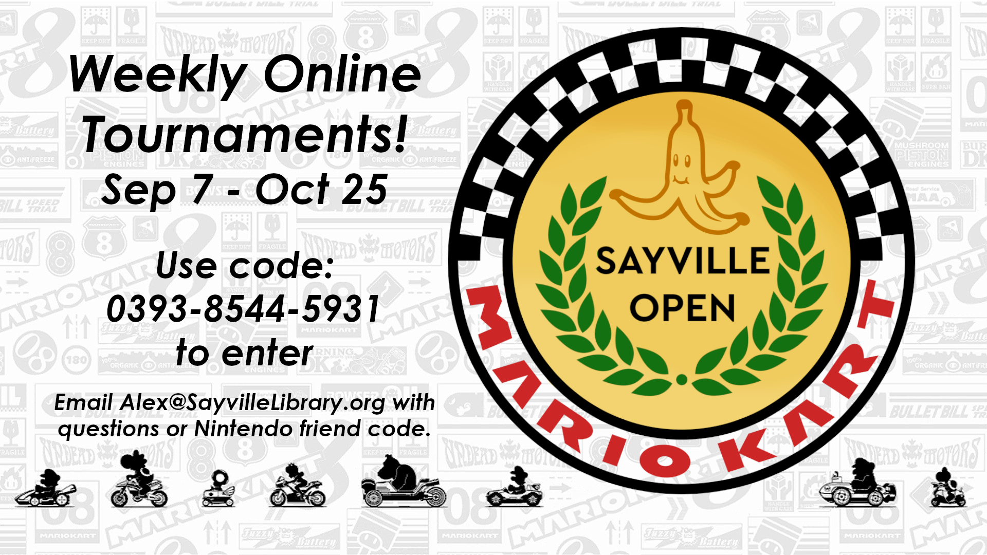 Mario Kart 8: Sayville Open