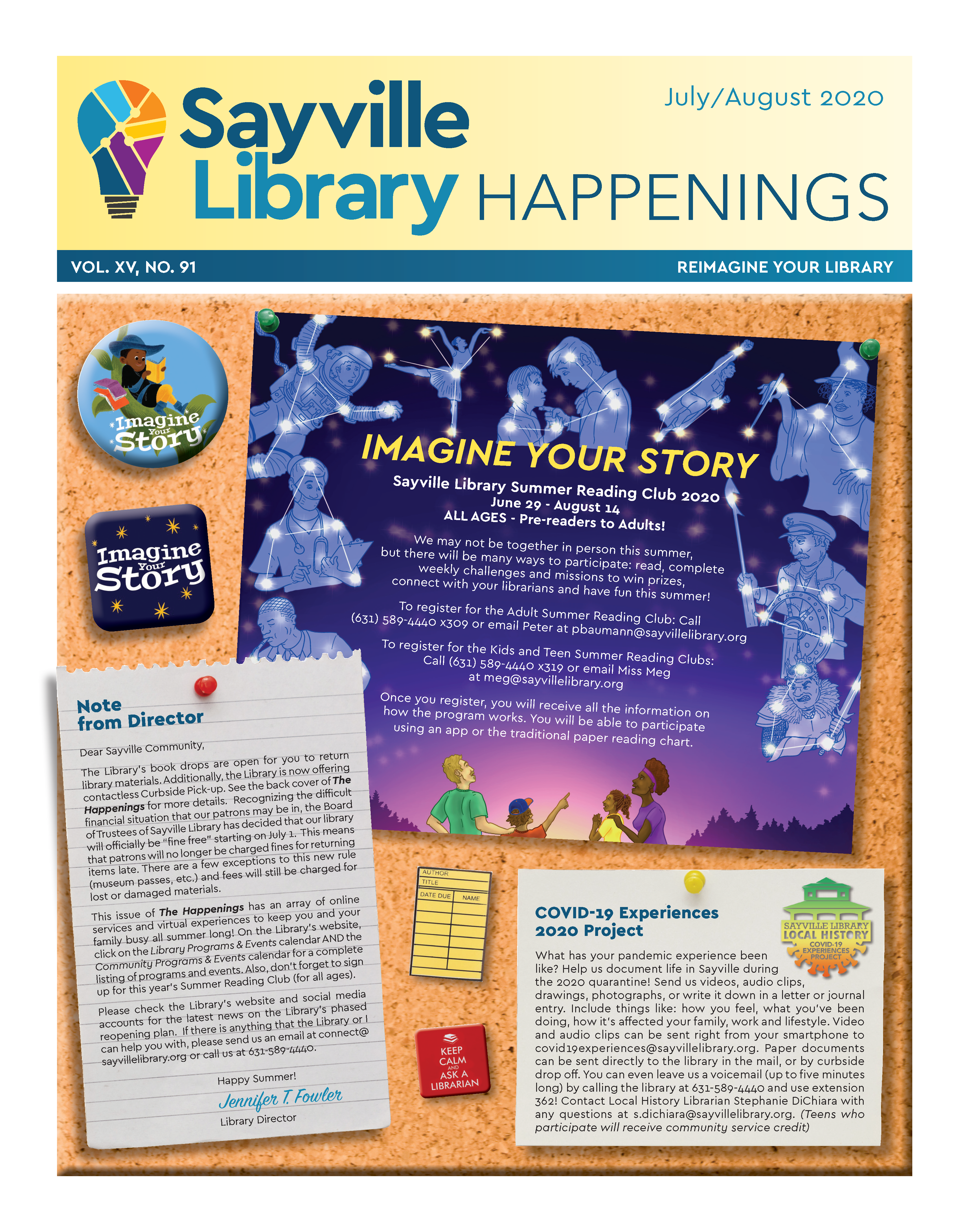 Newsletters Sayville Library