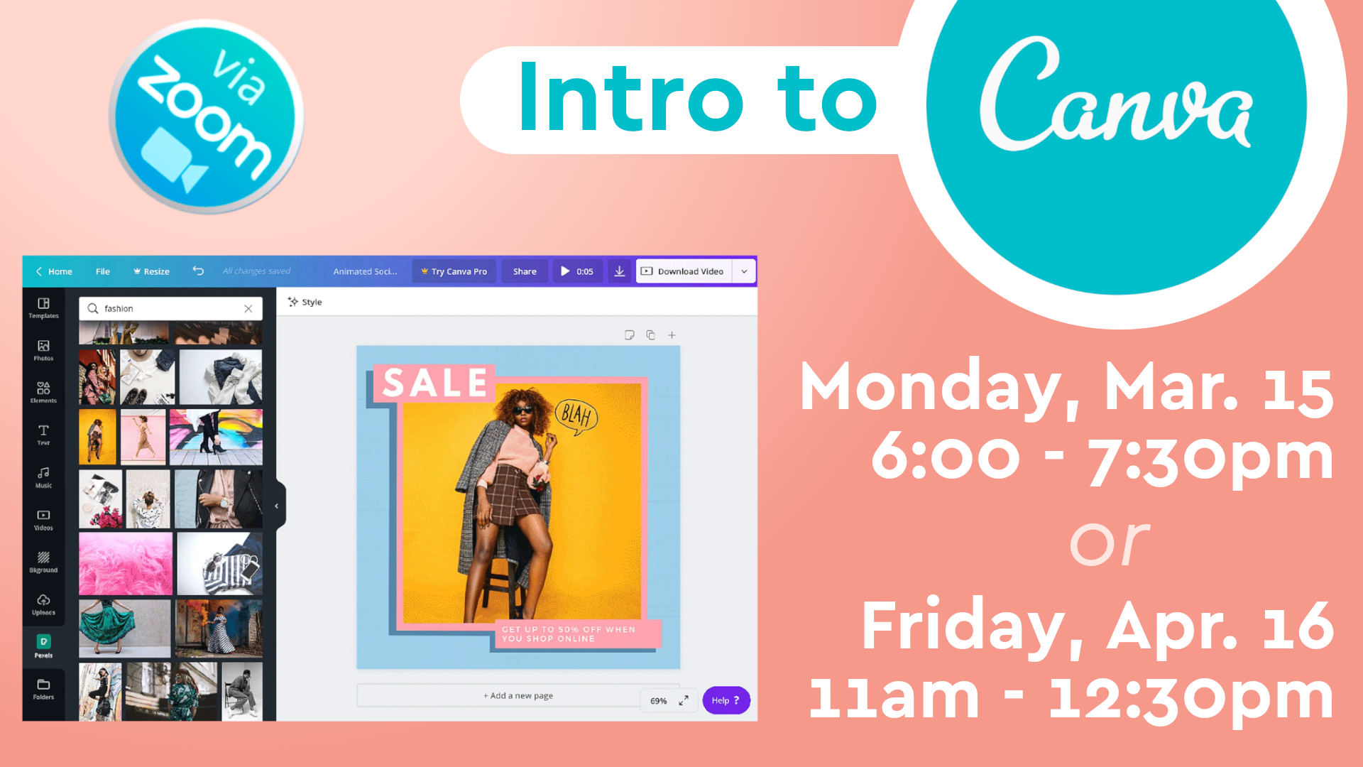 Intro to Canva image