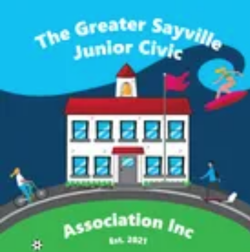 Greater Sayville Junior Civic Association logo.