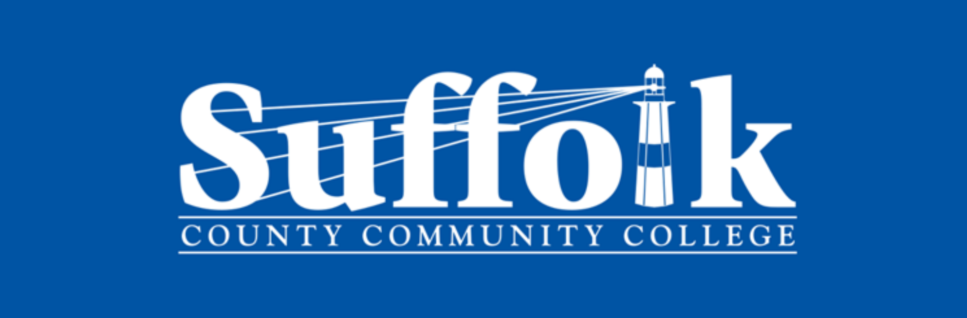 Suffolk County Community College logo.