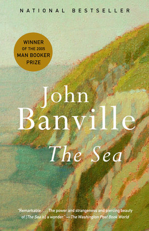 Book cover for the Sea by John Banville which shows an Irish seaside