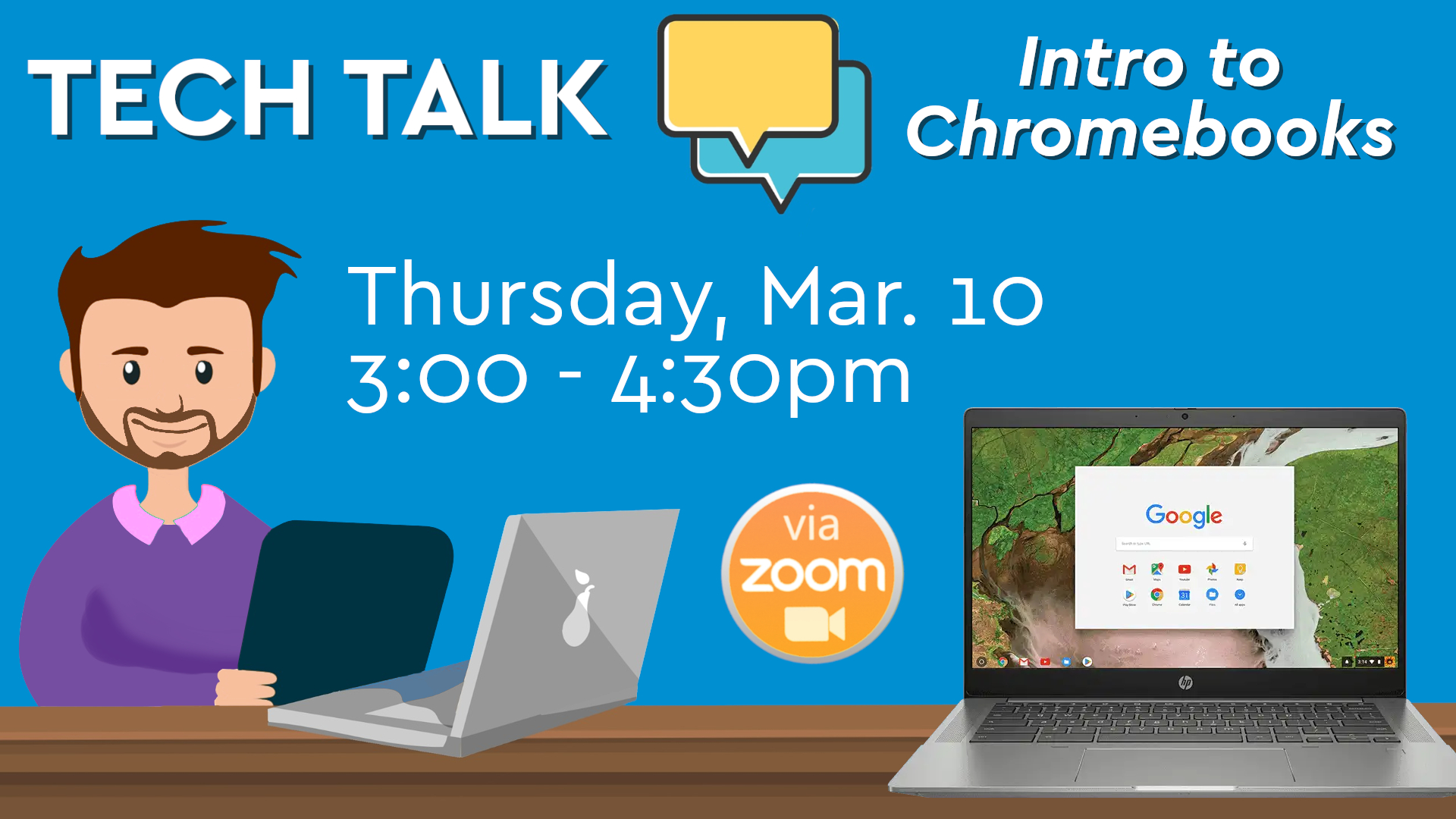 Tech Talk: Intro to Chromebooks