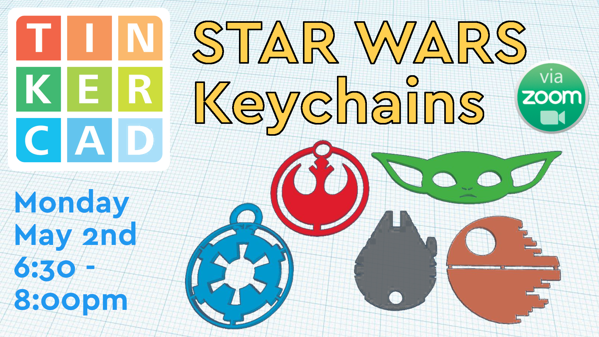 3D Printed Star Wars Keychains