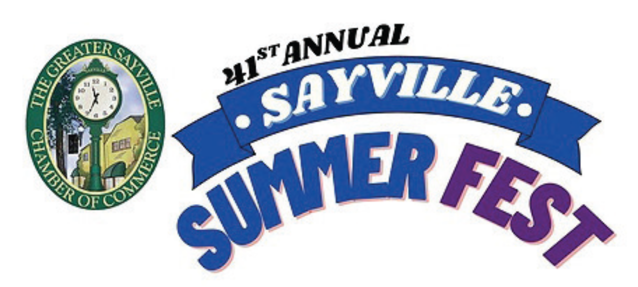 Logo for Sayville Summerfest 2022