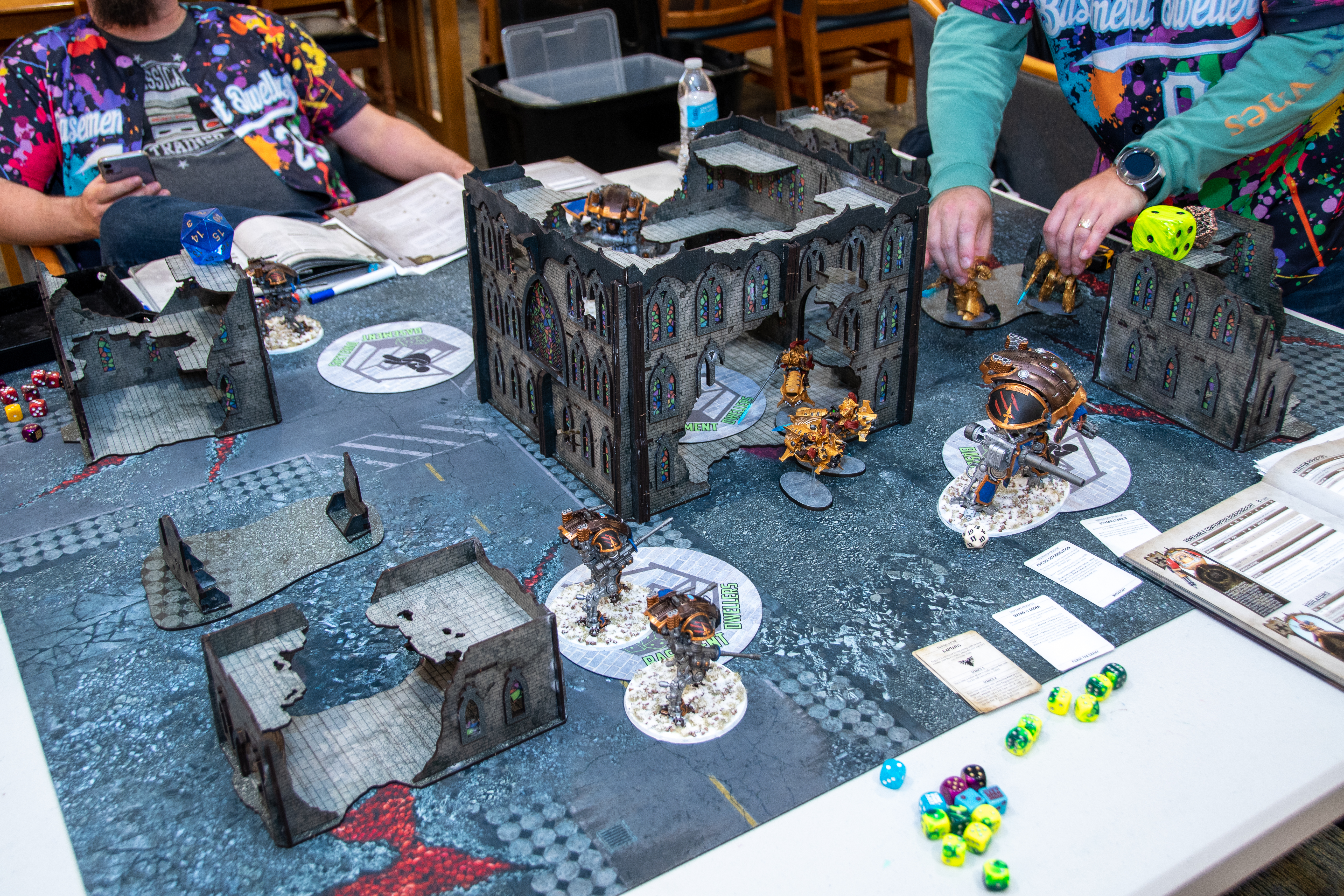 Tabletop Gaming Expo - Warhammer 40K table