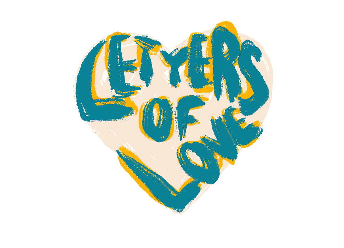 Letters of Love heart logo