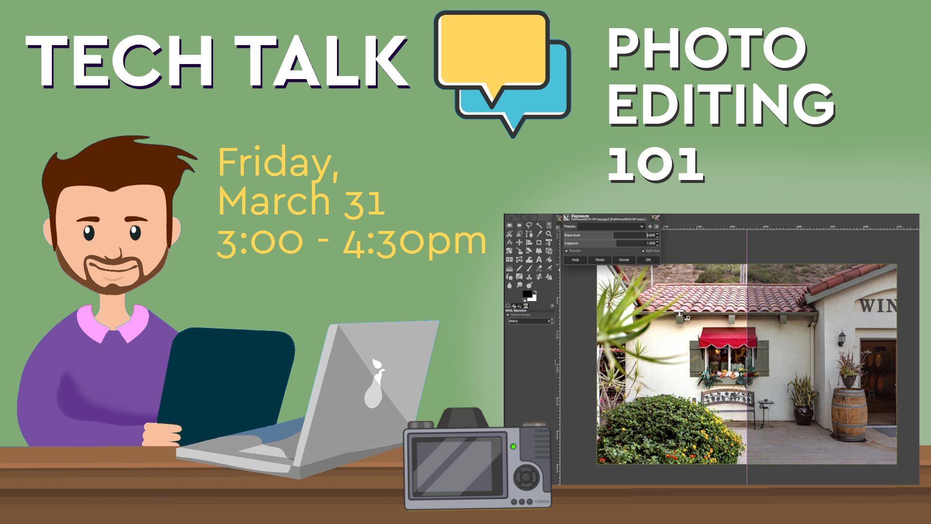 tech talk: photo editing 101