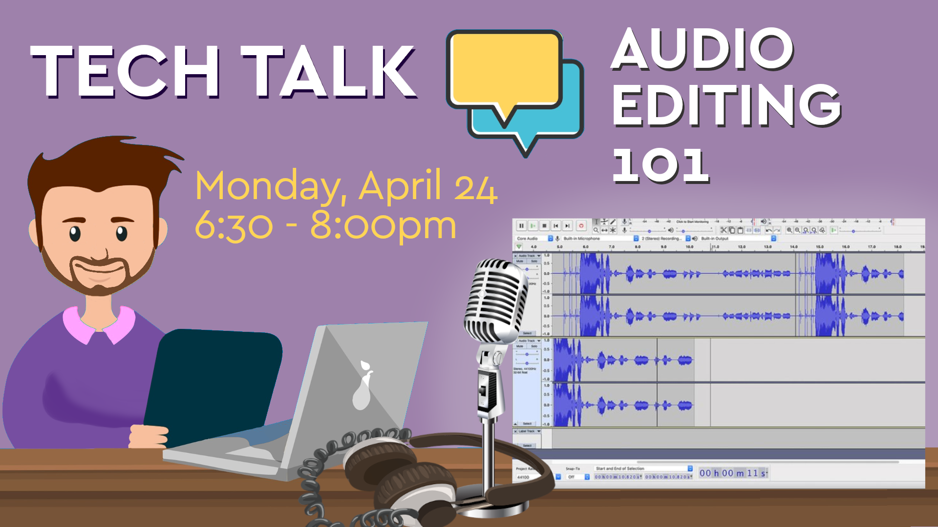 tech talk audio editing 101