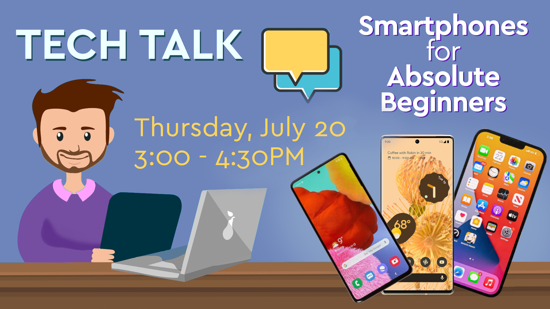 Tech Talk: Smartphones for Beginners