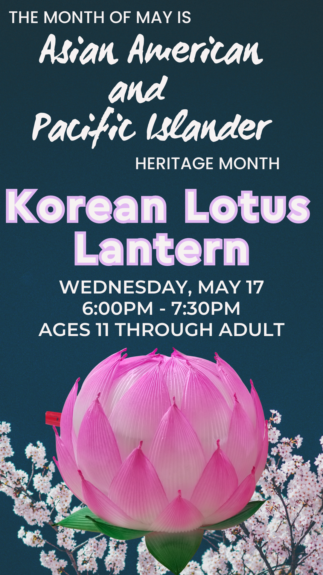 program description and a lotus lantern
