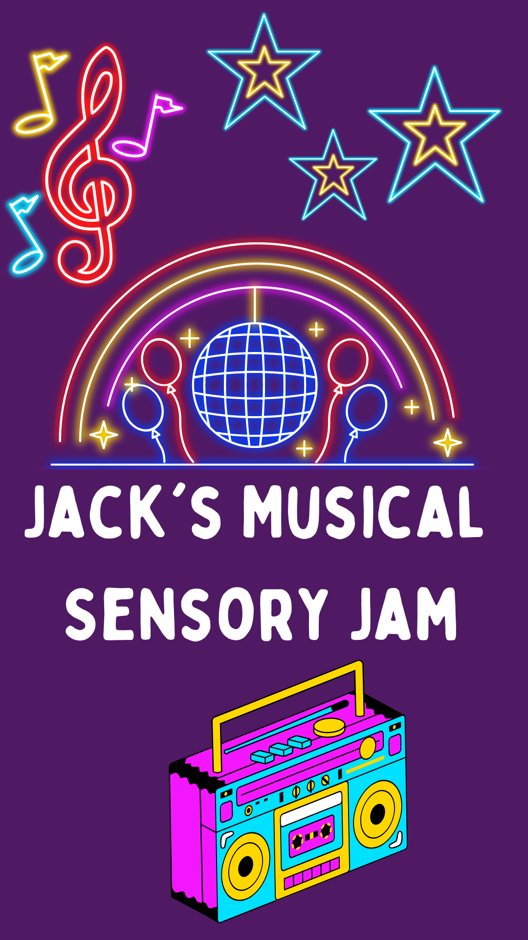 Jack's musical sensory jam