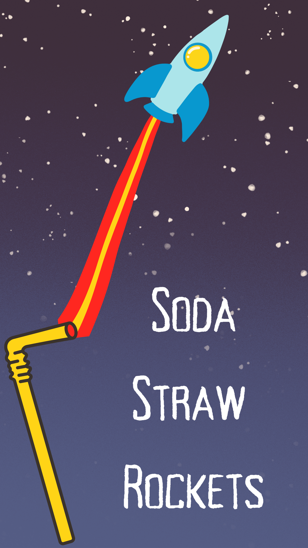 soda straw rockets