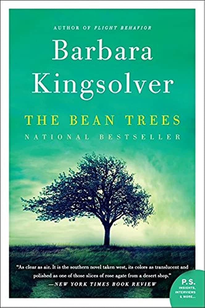 Book cover for the Bean Trees by Barbara Kingsolver