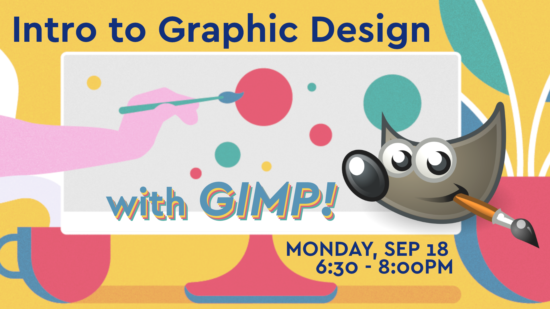 intro to graphic design with gimp