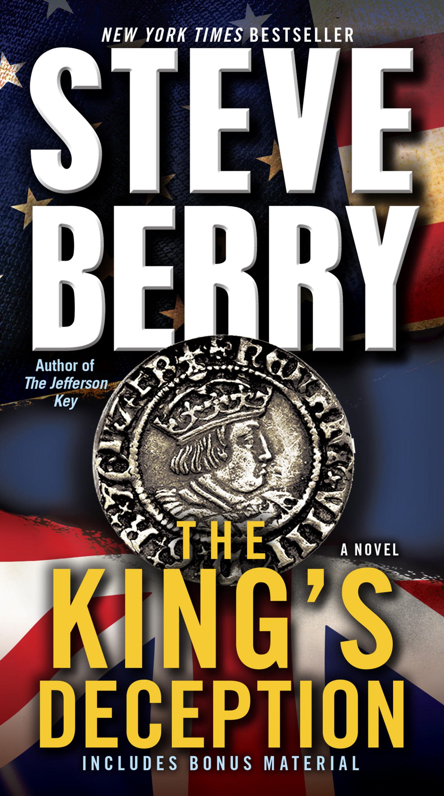 Book cover for the King's Deception by Steve Berry