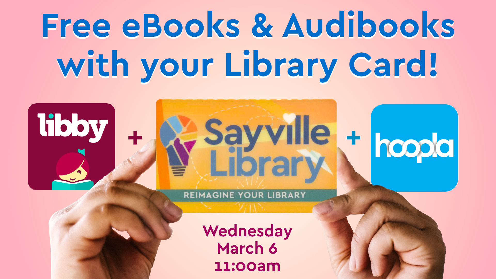 free ebooks and audiobooks with your library card