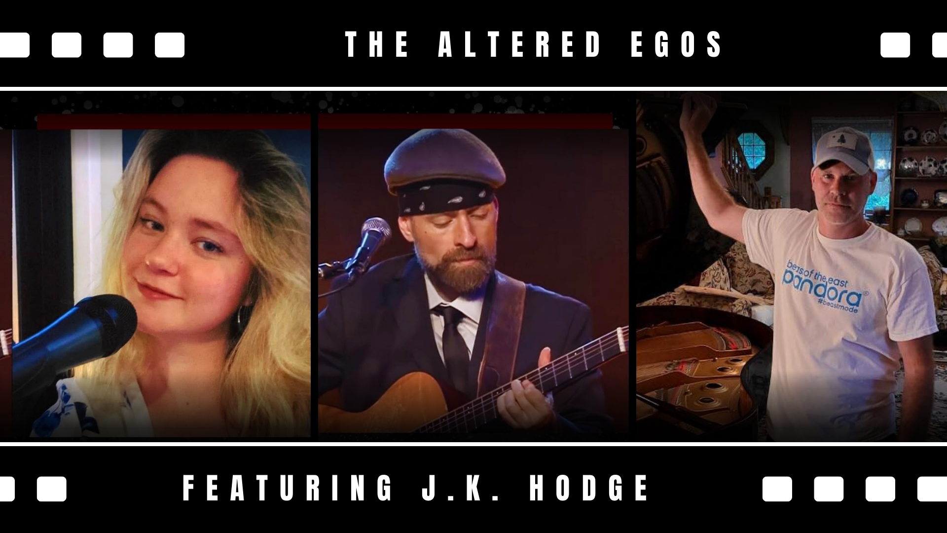 Photos of the Altered Egos and J.K. Hodge