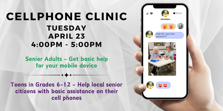cell phone clinic  april 23