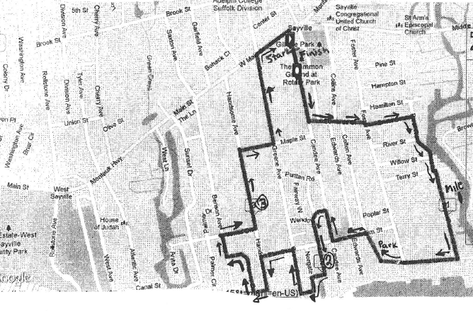 2013 Sayville Summerfest & Sayville Library 100th Anniversary Run