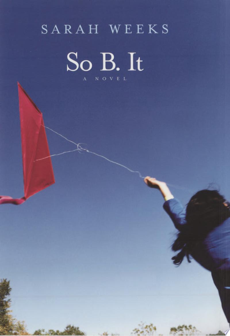 Image for "So B. It"