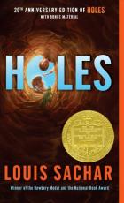Book cover of Holes, by Louis Sachar