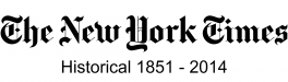 New York Times Historical 1851 - 2014 logo