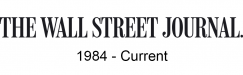 Wall Street Journal 1984-Current logo