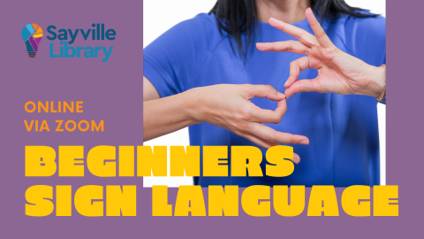Picture of someone doing sign language