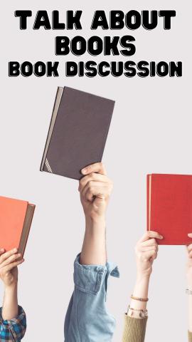 Program title is Talk About Books - Book Discussion - The Zoo Switcheroo written by Alan Katz - images of hands and books