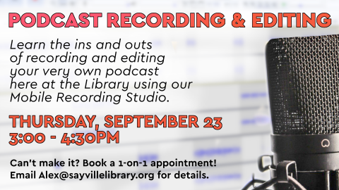 Podcast Recording and Editing