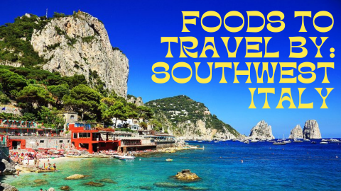 A photograph from the Isle of Capri in Italy