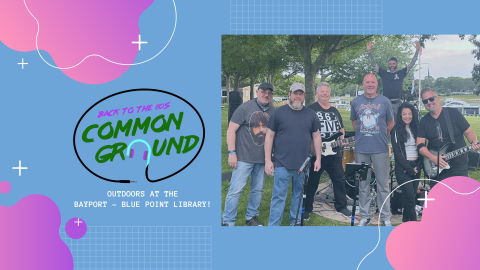 Photo of the group "Common Ground" outdoors