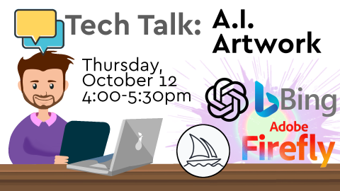 tech talk ai artwork