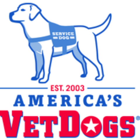 Logo for America's Vet Dogs organization