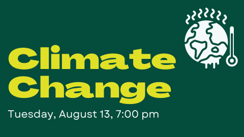 A graphic image of the earth with a thermometer next to it.