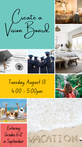 various vacation and high school pictures and program details