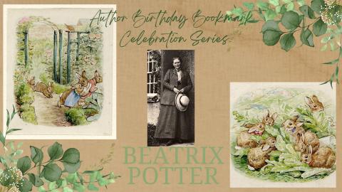Author Birthday Bookmark Celebration Series