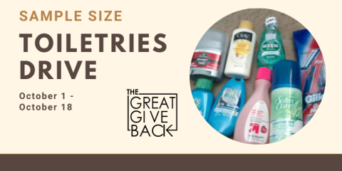 Sample sized toiletries