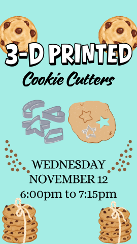 cartoon chocolate chip cookies and program details