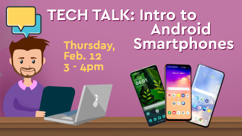 intro to Android, thursday, february 12, 3pm