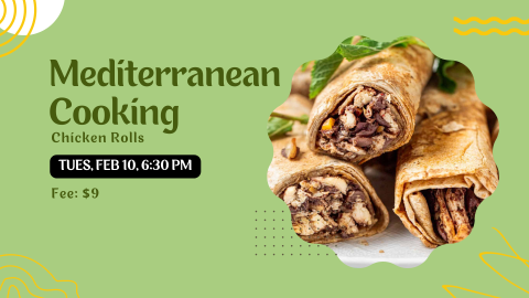 Musakahn Mediterranean Chicken Rolls