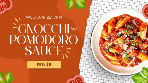 Gnocchi with pomodoro sauce