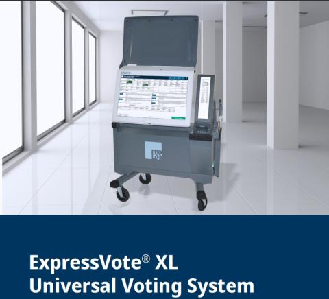 photo of new voting machines for upcoming elections