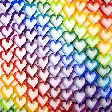 Rainbow Hearts
