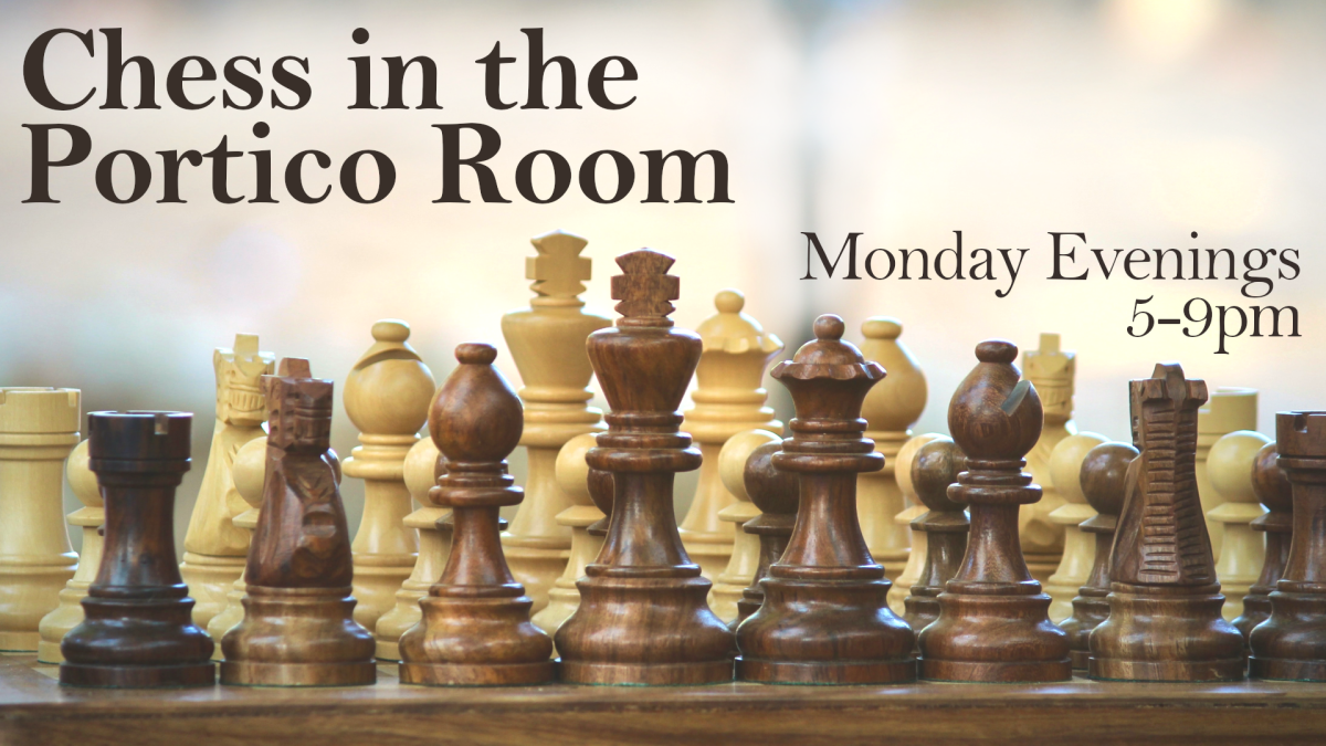 Chess in the Portico Room