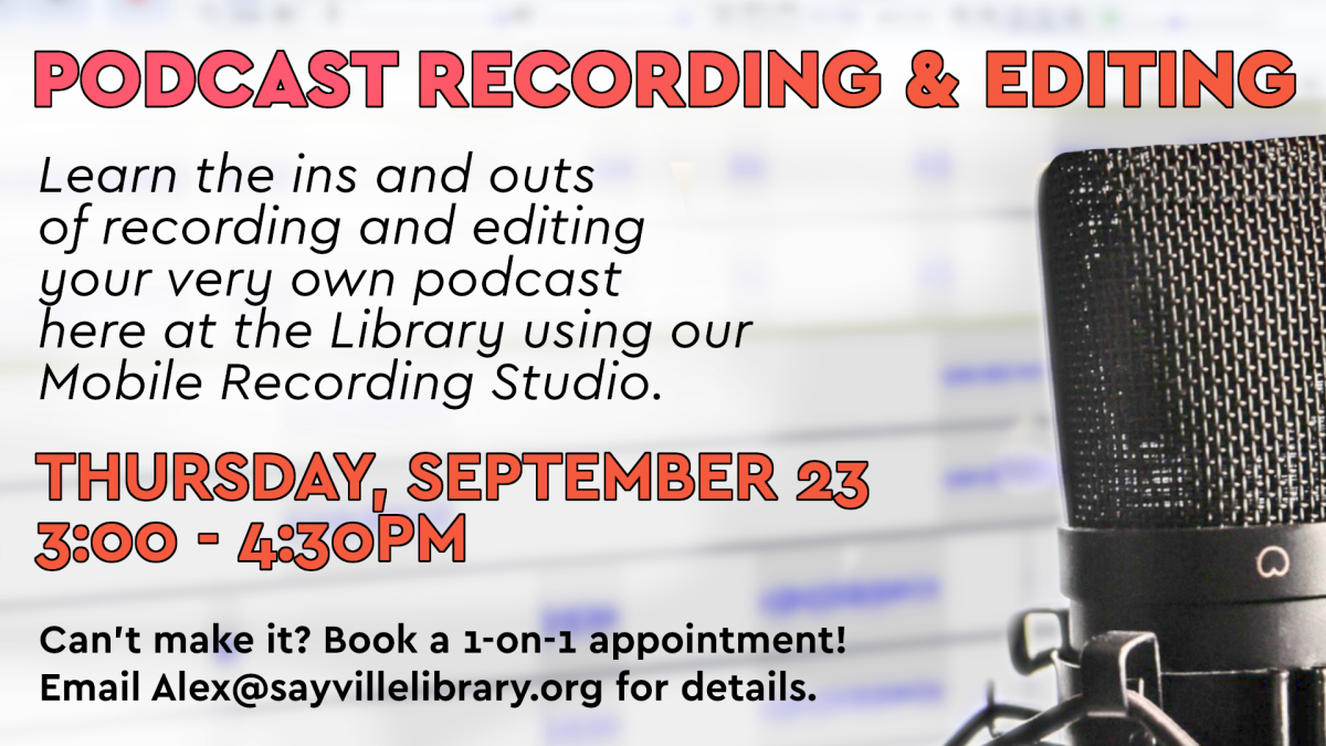 Podcast Recording and Editing