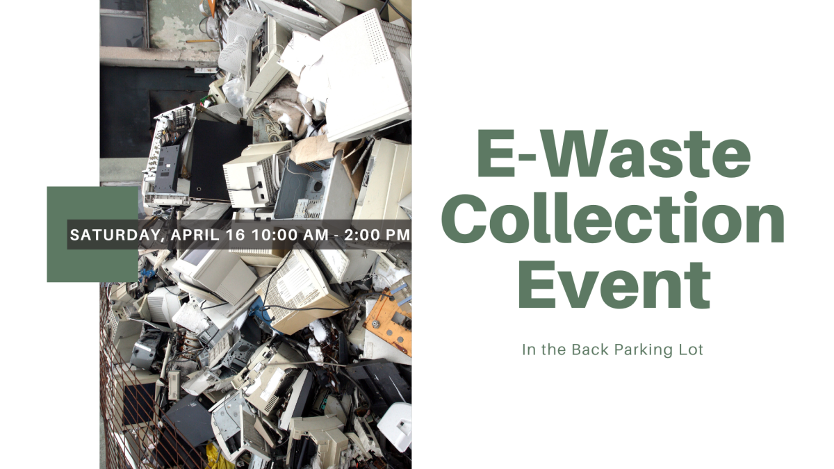 A photograph of a pile of various electronic waste.