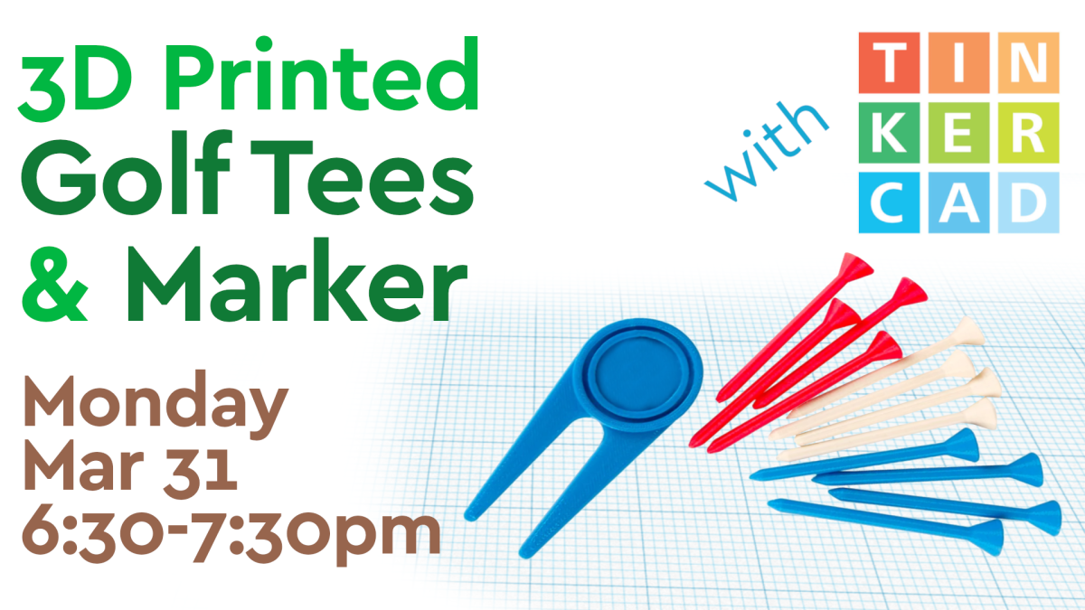 3D Printed Golf Tee & Marker