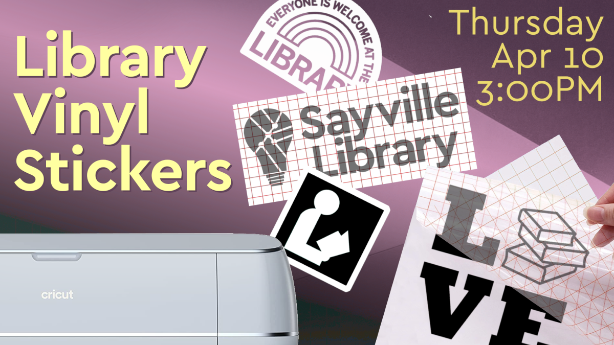 Library Vinyl Stickers